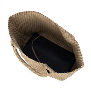 <span class=keywords><strong>Sac</strong></span> à main tissé <span class=keywords><strong>de</strong></span> <span class=keywords><strong>luxe</strong></span> pour femme, taille <span class=keywords><strong>XXL</strong></span> 52 cm, <span class=keywords><strong>sac</strong></span> fourre-tout avec poignée colorée, style estival tendance, grand <span class=keywords><strong>sac</strong></span> fourre-tout en néoprène en nylon - Product Image 4