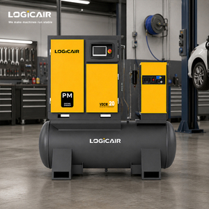 Compressore d'aria a vite portatile LOGICAIR, produttore cinese, 200 litri, 270l, 500 litri, trifase, per verniciatura - Product Image 1