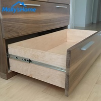 Glissières de tiroir en acier de qualité supérieure, robustes, 24 pouces, fermeture douce, capacité de 150 lb, extension complète, roulements à billes