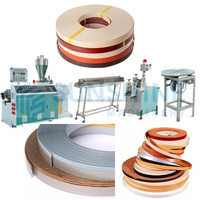 Automatic Furniture PVC Edge Banding Strip Extrusion Production Line