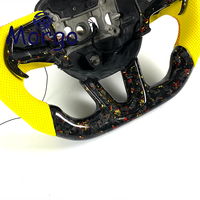 Volant de voiture personnalisé en fibre de carbone véritable pour Dodge Challenger LC / Charger LD SRT Hellcat 6.2L Supercharged HEMI, compatible OEM