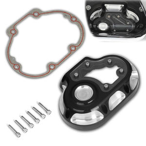Cubierta Lateral de Transmisión CNC Clarity para Harley Dyna Super Glide Street <span class=keywords><strong>Bob</strong></span> 07-10 Softail <span class=keywords><strong>Fat</strong></span> Boy FLSTF 07-17 - Product Image 1