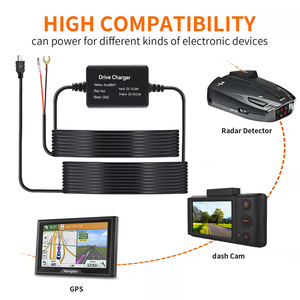 Câble abaisseur 5V2A 12V vers 5V pour caméras embarquées, protection basse tension, batterie externe de voiture, câble abaisseur à anneau magnétique, vente en gros L201 - Product Image 2