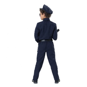Vente flash : Costume d'Halloween pour filles et garçons, ensemble de déguisement de policier - Product Image 3