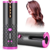 FENGFLY Fer à friser et à lisser électrique automatique 2-en-1 portable en céramique avec batterie 5000 mAh 150-200