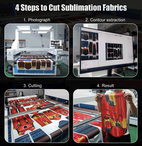เครื่องตัดเลเซอร์ CNC สำหรับตัดผ้า ระบบกัลโว สำหรับผ้าลูกไม้และผ้าซับลิเมชั่น - Product Image 5