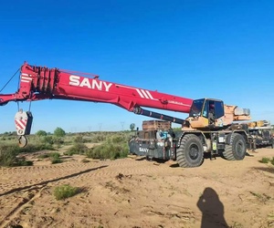 Grúa RT Sany SRC885 de 80t Usada con SAC1300t STC800t6 STC800t5 STC1000c7 Modelo 2021, Altura de Elevación de 58m a Bajo Precio - Product Image 3