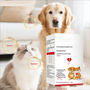 Dogs Cats Fast Absorption Pet Calming Tablets Relieve Heat Stress Reduce <strong>Anxiety</strong> All Life Stages Pet Nutritional Supplements - Product Image 3