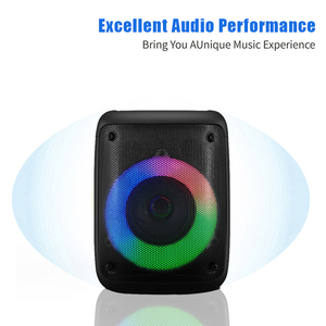 JBK-S1 Precio de Fábrica Nuevo Altavoz Bluetooth Partybox con Luz LED de Llama de 4 Pulgadas - Product Image 3
