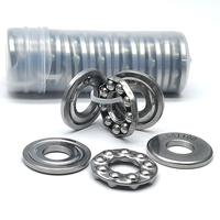 Roulement à billes de butée en acier inoxydable 420 S51204 20x40x14mm, robuste et anticorrosion, pour dispositifs de transmission industriels