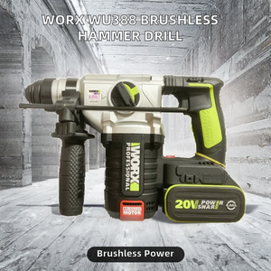 Trapano a Impatto Multifunzione Senza Spazzole con Martello Elettrico a Batteria agli Ioni di Litio - Product Image 3