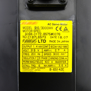 FANUC Original Serie A06B A06B-0172-B575 # Motor 0076 para Máquinas Herramienta, Automatización Industrial y Piezas de Robótica - Product Image 4