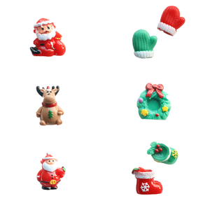 Artisanat de Noël en trois dimensions, porte-clés DIY, chaînes pour téléphone portable, pendentifs, accessoires de bijoux en résine, bonhommes de neige - Product Image 2