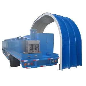 UBM 600-305 roof roll making machine arch roof metal panel forming machine arch steel building tile making machinery