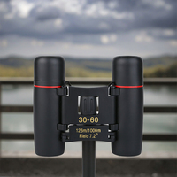 Binoculares Profesionales en Oferta, Binoculares Compactos Plegables de Alta Potencia para Observación de Aves, Camping y Telescopio