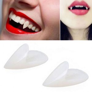 Decoraciones para fiestas de Halloween, colmillos de <span class=keywords><strong>vampiro</strong></span>, dentadura de zombi, accesorios acrílicos, dientes de Mascarada en caja, juguetes de dientes de escenario de Navidad - Product Image 4