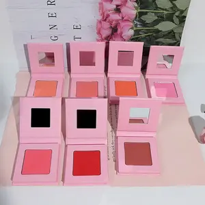 Meilleure vente Cosmétiques de maquillage Marque privée Poudre pressée bio Highlight Surligneur de maquillage Poudre bronzante imperméable - Product Image 3