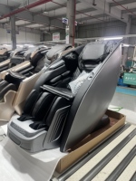 Silla de Masaje Eléctrica de Lujo 2026, Gravedad Cero, Doble 4D, SL Track, Masaje Corporal Completo, Calor, Shiatsu, Amasamiento, Estiramiento Tailandés, Bluetooth, Música