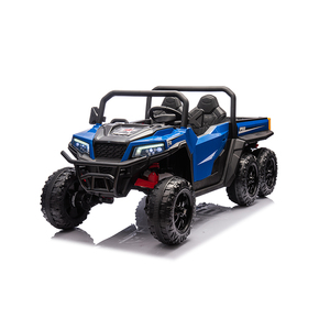 <span class=keywords><strong>Tracteur</strong></span> électrique pour enfants de grande taille, <span class=keywords><strong>jouet</strong></span> à 6 roues, en plastique, alimenté par batterie 12V, suspension pour la sécurité, ceinture de sécurité pour 2 à 4 ans - Product Image 1