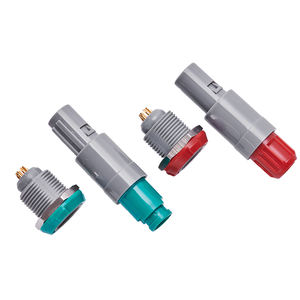 Renkli İtmeli Çekmeli Yüksek Kaliteli PAG PKG P Serisi Plastik Tıbbi Konnektör 2 3 4 5 6 7 8 9 10 14 Pinli İtmeli Çekmeli Fiş Soket - Product Image 4