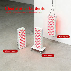 Panneau de luminothérapie infrarouge REDSKY, demi-corps, 600W, 120 LED, 660nm, 850nm, avec base, prise US - Product Image 4