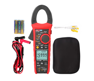 Multimètre à pince professionnel UNI-T UT219DS True RMS, mâchoires de 33 mm, mesure la capacité, le courant, la résistance, la continuité, la diode, 600 V - Product Image 5