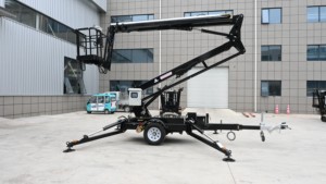 Nacelle élévatrice télescopique électrique araignée la plus vendue pour Cherry Pick - Product Image 4