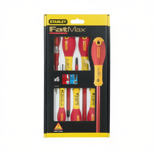 Jeu de tournevis isolés Stanley FatMax 6 pièces testé 1000V - Product Image 2