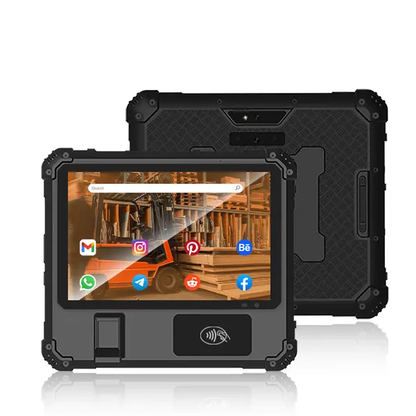Rugged Tablet Waterproof IP67 Shockproof NFC Scanner Barcode 4G LTE 8 Inch 4GB 64GB Android 11.0 Tablet PC