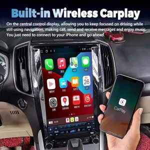 Android 13 8+256 Go Qualcom pour <span class=keywords><strong>Ford</strong></span> <span class=keywords><strong>Edge</strong></span> 2015-2019 Lecteur multimédia de voiture Écran Tesla Radio Audio Stéréo Autoradio GPS Unité principale - Product Image 6