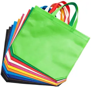 环保促销回收购物手提袋定制印花标志便携式无纺布手提袋购物 - Product Image 5