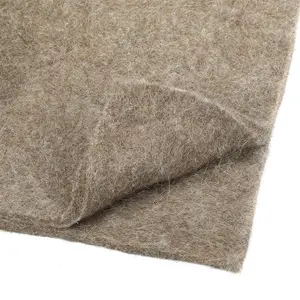 Wool For Felting Factory Price Eco-friendly Natural Color Needle Punched 100% Wool Felt For Mattress
