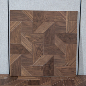 Parquet contrecollé multicouche en olivier, design élégant, noyau rigide, style Mid-Century Modern, conforme RoHS Grade ABC, 15mm 16mm, à rainures et languettes, pour buanderie - Product Image 1