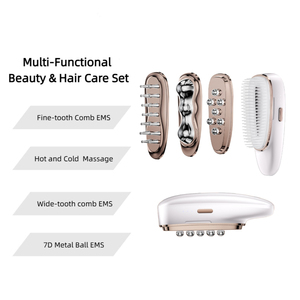 4 Replaceable Heads Multi functional 4 in 1 Scalp and facial care <b>machine</b> - Product Image 1