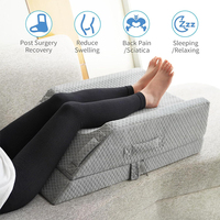 SUREWALHOME coussin de soutien des jambes personnalisé en usine pour repose-pieds maison oreiller de soutien ergonomique avec poignée portable