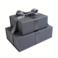 Boîte Cadeau Magnétique Rigide pour Mariage, Noël, ou Nouveau-né