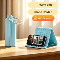 Support de bureau souple en silicone anti-choc, portable, multifonctionnel, flexible, déformable et pliable pour téléphone portable et tablette