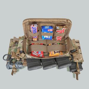 BSCI OEM Factory Tactical Chest Rig Dangler Pouch imbracatura H completamente modulare e regolabile - Product Image 5