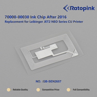 Puce d'encre Ratopink GB-SEN2657 G Type 70000-00030 après 2016, remplacement pour imprimante CIJ Leibinger JET2 NEO Series