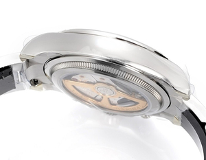 นาฬิกาโครโนกราฟสปอร์ตหรูหราสำหรับทุกเพศ ระบบกลไก ตัวเรือนสแตนเลสสตีลสีทอง กันน้ำ 10 บาร์ เรืองแสง ขนาด 40 มม. - Product Image 6