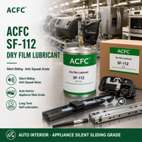 Lubrifiant en film sec PFPE PTFE avec formule à base de solvant non inflammable pour composants automobiles et équipements de bureau
