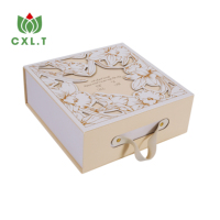 Boîte d'emballage cosmétique personnalisée de luxe, boîte cadeau en papier pliable pour ensembles de maquillage et cosmétiques