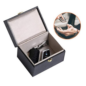 Étui de <span class=keywords><strong>protection</strong></span> de clé de voiture, coffre-fort faraday cage RFID - Product Image 5