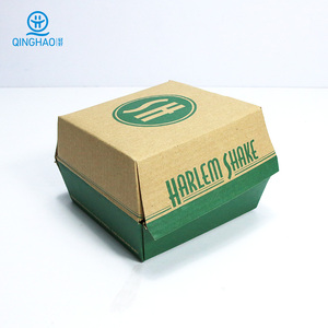 Caja <span class=keywords><strong>de</strong></span> Papel para Hamburguesas Desechable con Logotipo Personalizado, Impresa, Ecológica, <span class=keywords><strong>de</strong></span> Grado Alimenticio, con Laminación Brillante/Mate para Empaque <span class=keywords><strong>de</strong></span> Sushi y Hamburguesas - Product Image 4