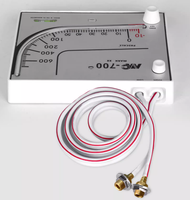 MC-700 MARK II Hydraulic Type Red Oil Differential Pressure Gauge Specifically for Purification Rooms Breeding Chicken Houses