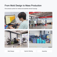 Vertical Mobile Lab Testing Trolley Plastic Housing Private Molding Custom ABS Injection Mold