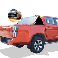 Benext Pickup Aluminium Tri-Fold Tonneau Cover Hard Folding F150 Bed Cover pour Hilux Tundra Ranger Dmax Navara F150