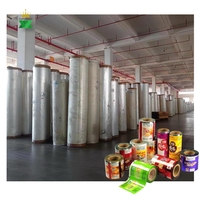 Rouleau de film métallisé aluminisé OPP CPP laminé BOPP/CPP imprimé pour l'emballage de glaces et de sucettes glacées en plastique