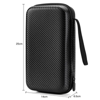 Étui de rangement personnalisé en EVA écologique et imperméable pour câble d'écouteurs, pochette rigide à fermeture éclair, plusieurs compartiments, sac à dos simple