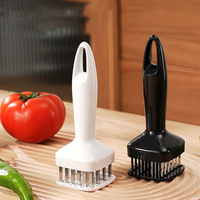 Offre Spéciale : Marteau Attendrisseur de Viande Manuel en Acier Inoxydable et Plastique, Écologique, Couleurs Personnalisables, pour Viande Hachée